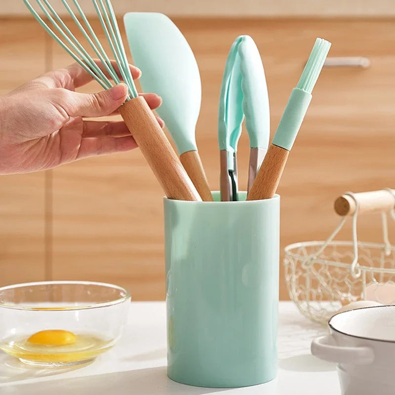 Silicone Cooking Utensils Set